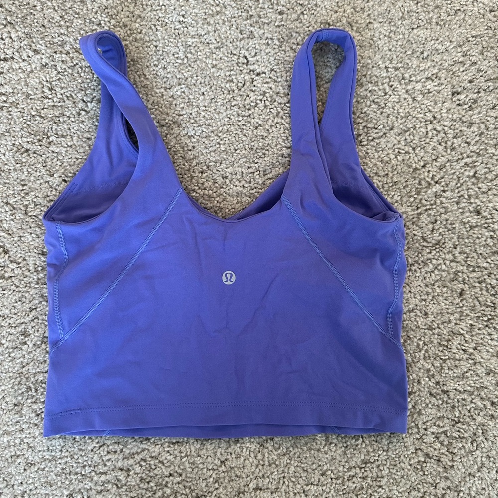 lululemon cropped workout top (align tank top)